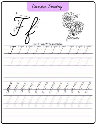 How to Make Cursive F: A Journey into the Art of Writing