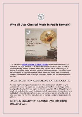 Is Classical Music in Public Domain? A Diverse Perspective