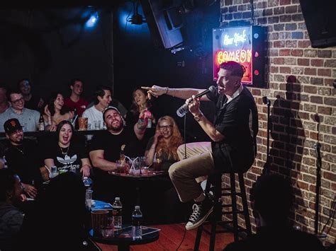 what happened at the new york comedy club and how does it reflect our societal values?